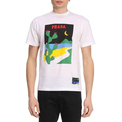 prada t-shirt weiss herren